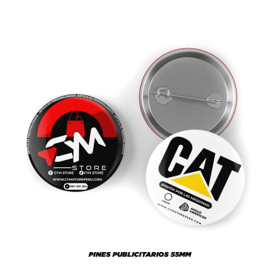 Pines publicitarios (55mm)